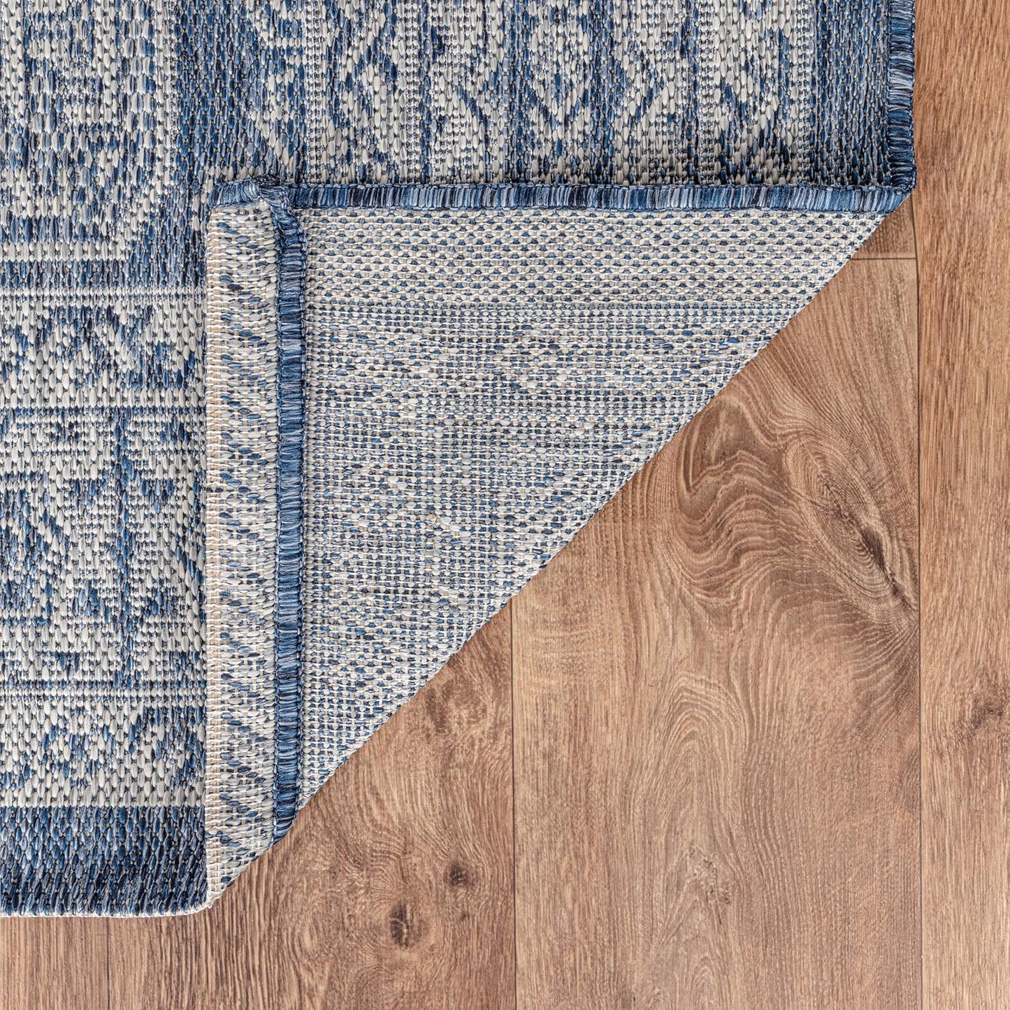 Keen Home Design Terrace Outdoor Runner Rug - 2x10 Washable Indoor/Outdoor Rug for Patio, Kitchen, Balcony, Beach, Garden, Deck and Porch, Size: 2'2"x9'11"