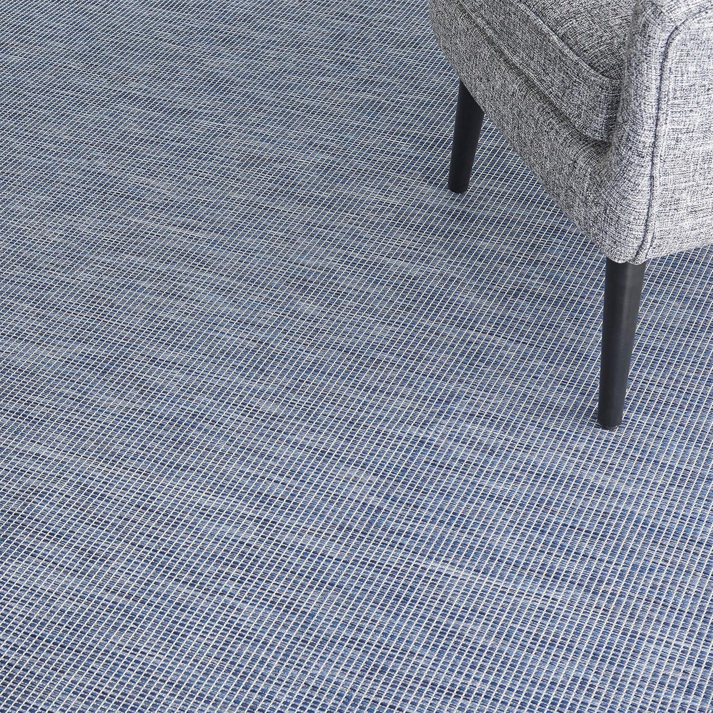 Nourison Positano Indoor/Outdoor Navy Blue 2'2" x 10' Area Rug, Easy Cleaning, Non Shedding, Bed Room, Living Room, Dining Room, Backyard, Deck, Patio (2x10)