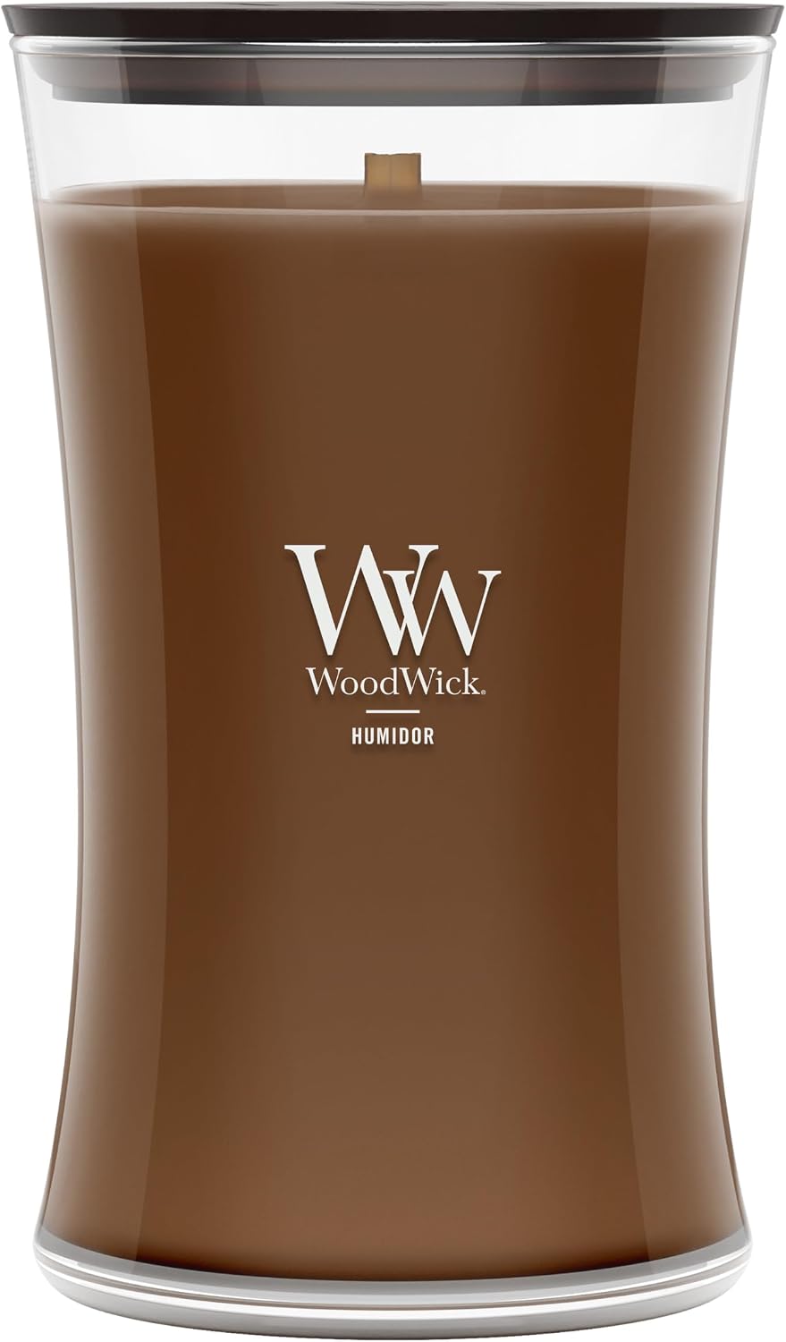 WoodWick Humidor Scented Candle, Crackling Wick, 21.5oz