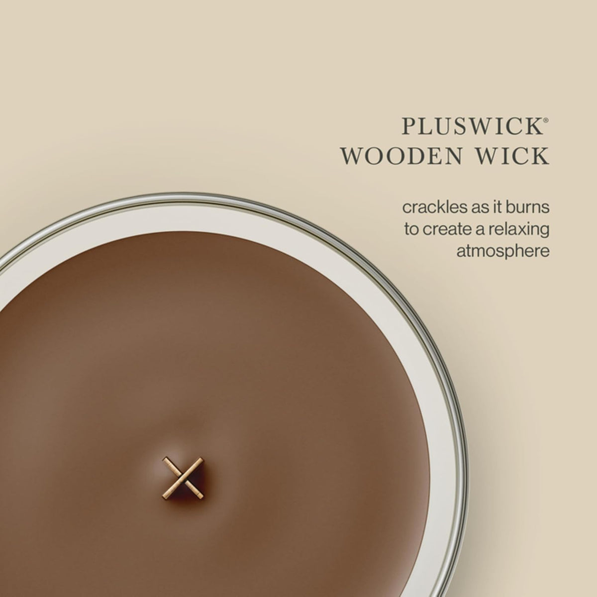 WoodWick Humidor Scented Candle, Crackling Wick, 21.5oz